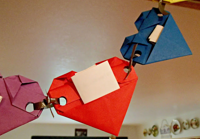 Origami is a great hobby for a six-year-old