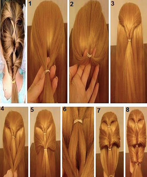 New Best Quick and Simple Hair Style pics Tutorial Part 2 ~ Pak ... New Best Quick and Simple Hair Style pics Tutorial Part 2 ~ Pak ...