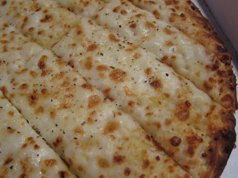 Review Papa John's Six Cheese Cheesesticks Brand Eating