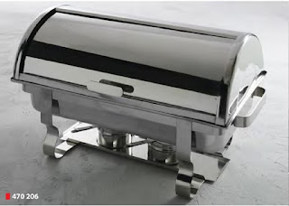 Chafing Dish, Chafing Dishes, Dishuri, Cu Capac Rabatabil, Roll-Top, cu Combustibil, Electric, Profesional Horeca, Bufet