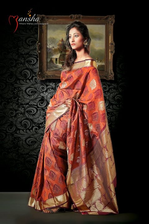 Lacha+Style Chicboutique: Mansha Lacha Designer Saree Blouse Collection 2012