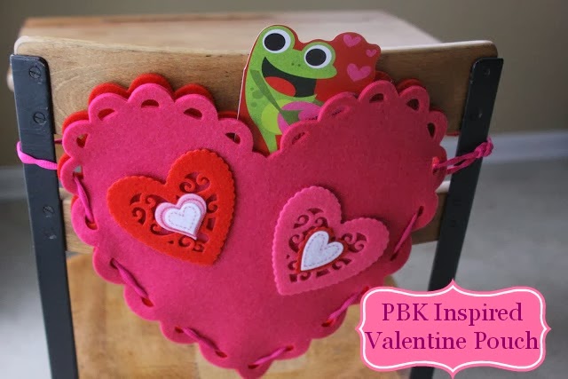 Our Pinteresting Family Pottery Barn Kids Knock Off Valentine S Pouch