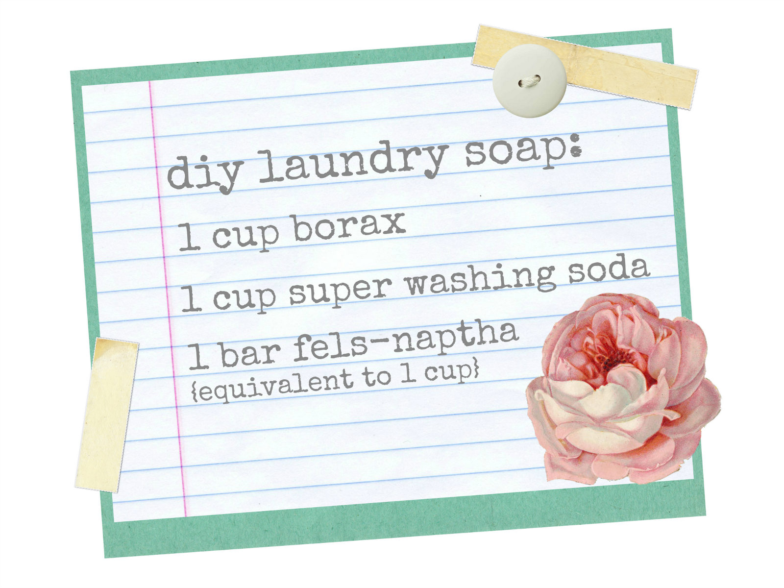Raising Up Rubies Blog diy laundry soap ♥