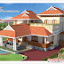 Beautiful Sloping roof house Elevation - 2150 Sq. Ft.
