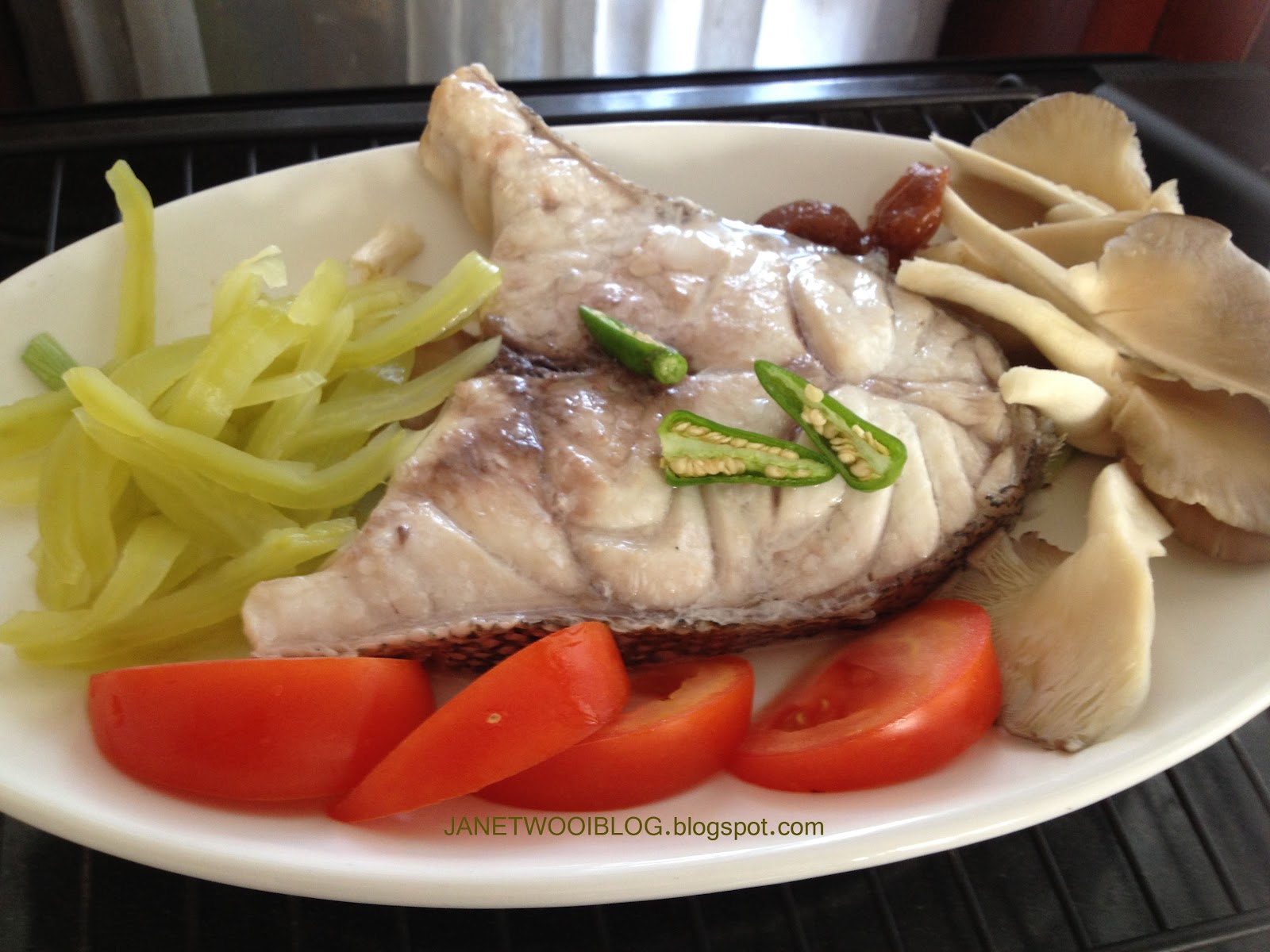 Wooi 's Blog Deliciously Healthy Teo Chew Steamed Fish with