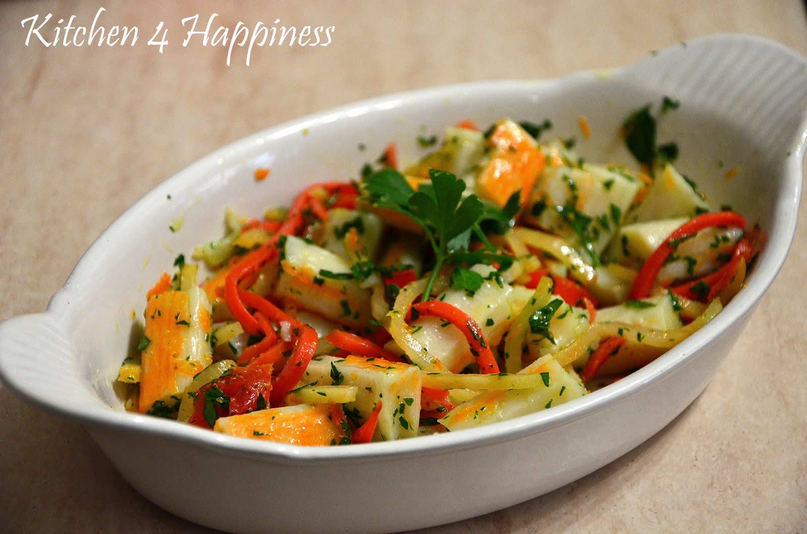 Kitchen 4 Happyness Surimi di granchio in insalata