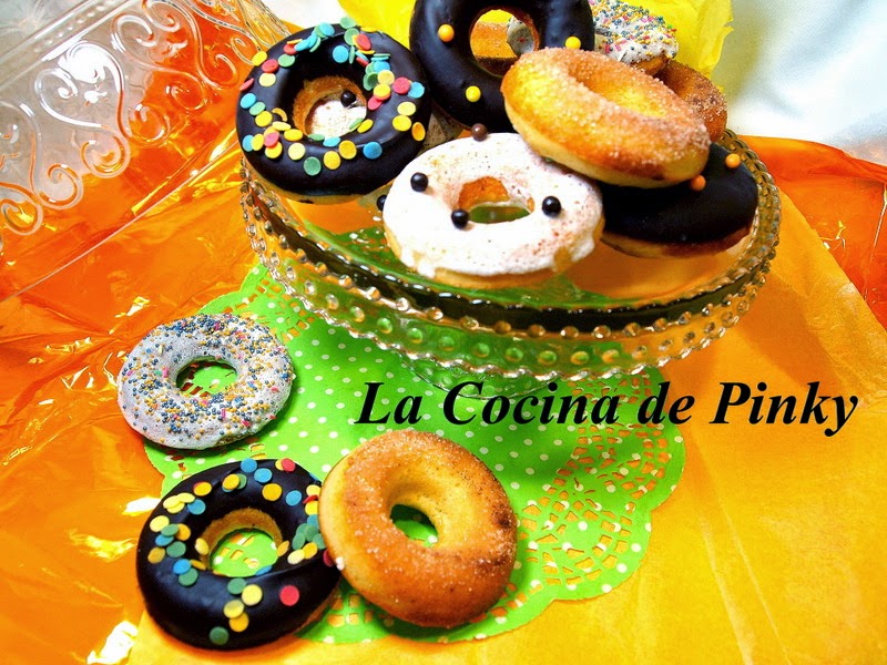 Rosquillas De Bizcocho Horneadas