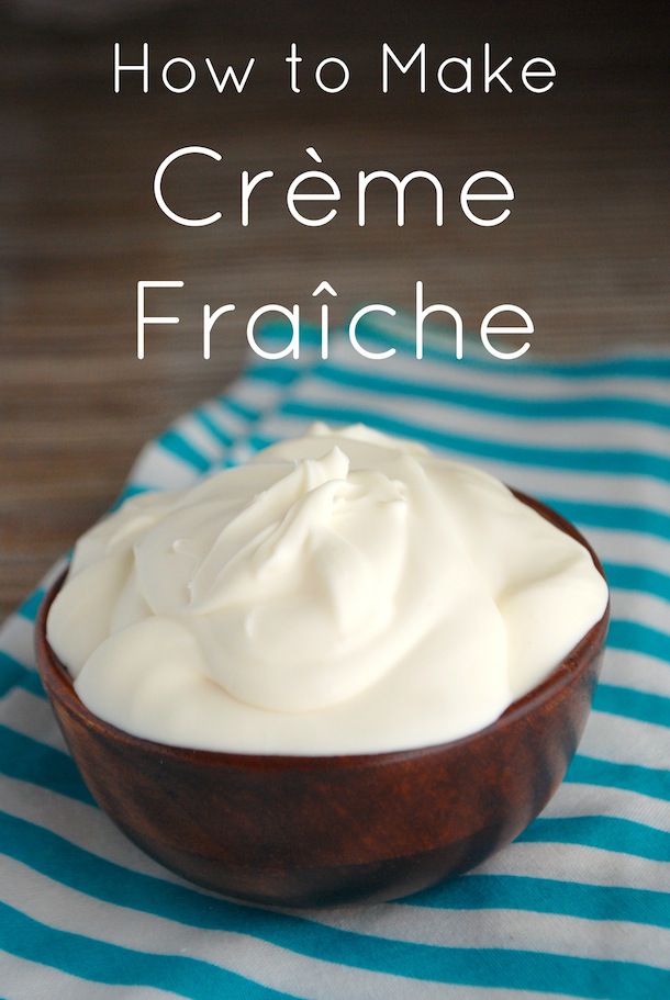 How to Make Real Cultured Crème Fraiche at Home