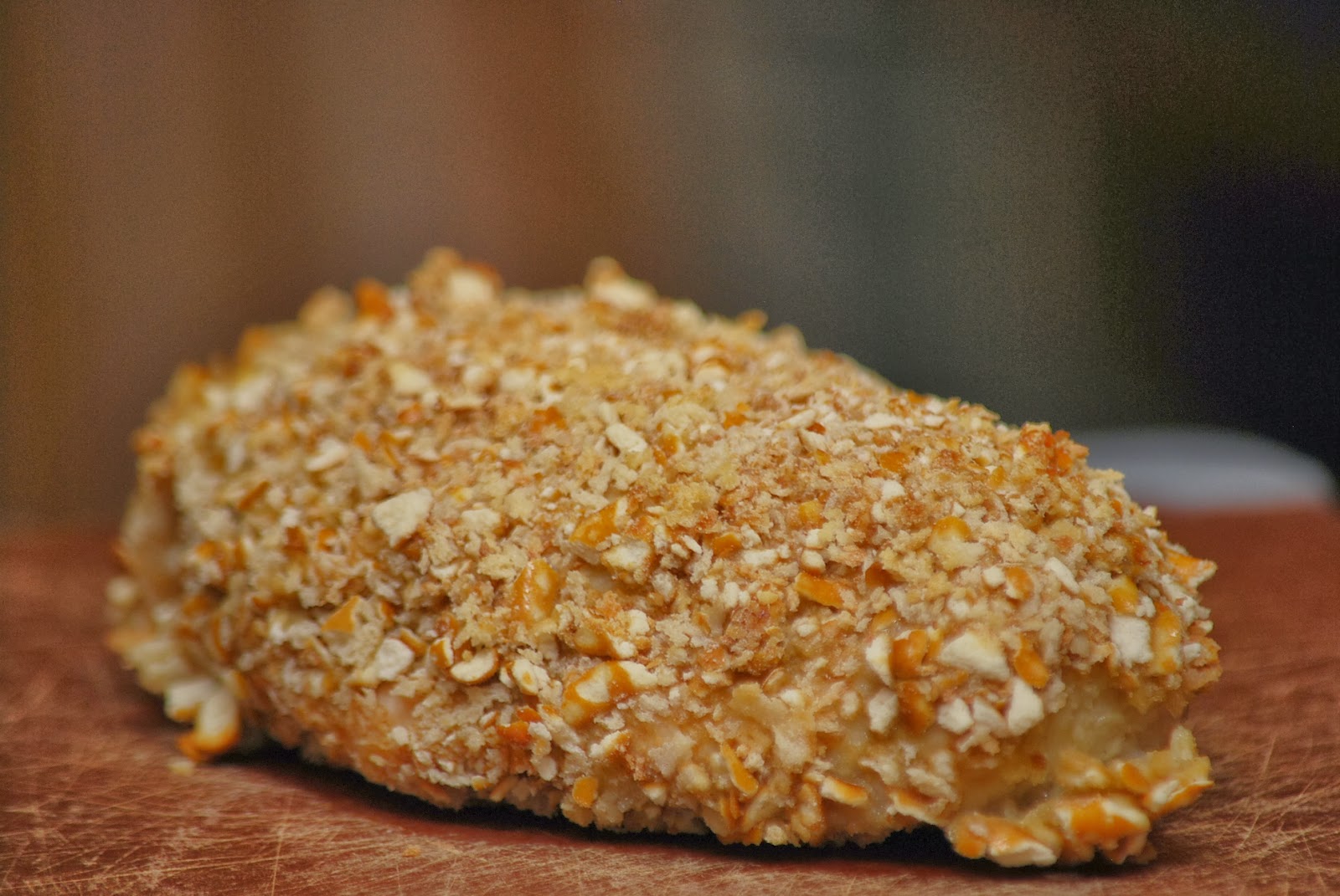 My story in recipes Honey Mustard Pretzel Chicken