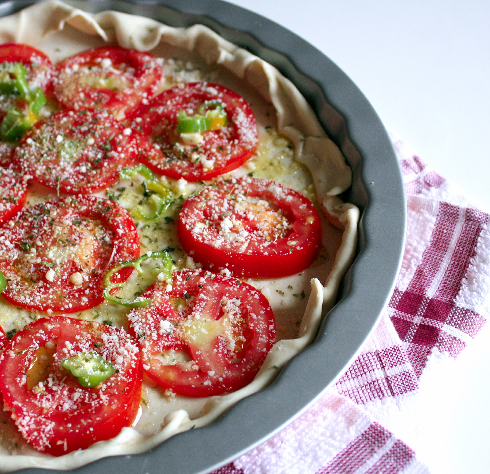 easy tomato tart easy tomato tart