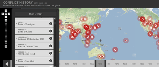 Maps Mania: War Games on Google Maps