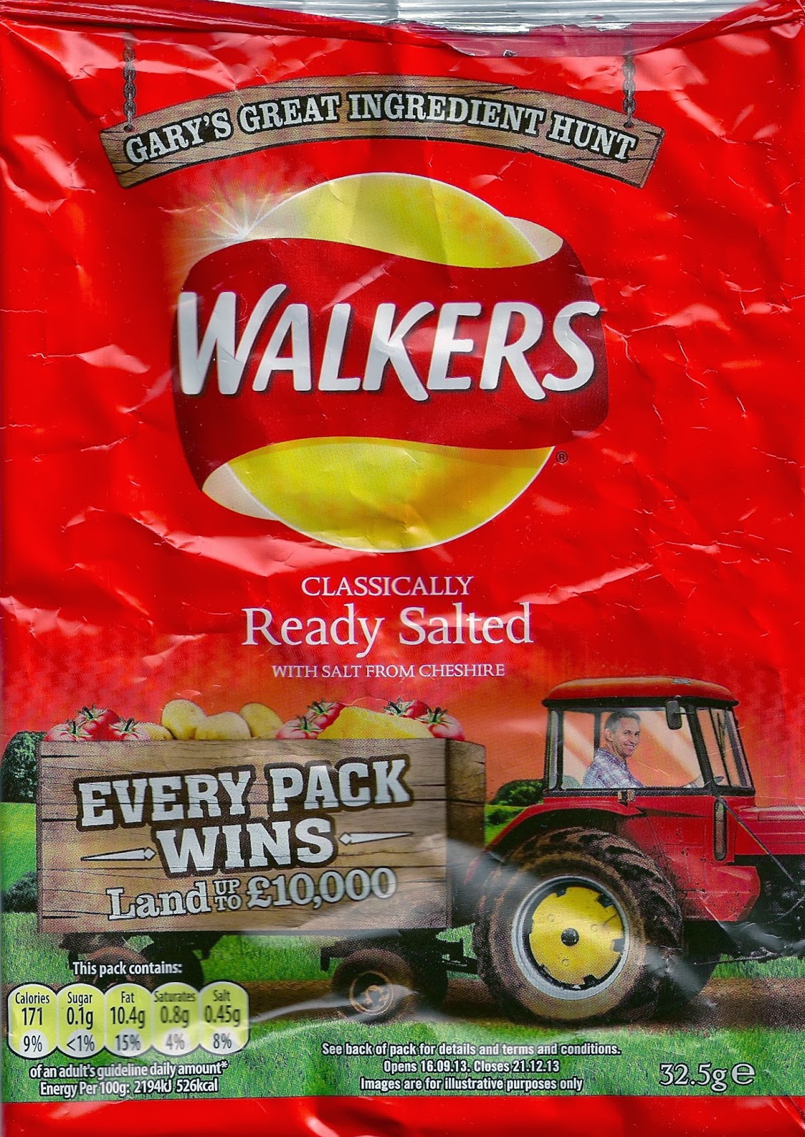 Cheeseburger Crisps & Other Stories Walkers Classically Ready Salted