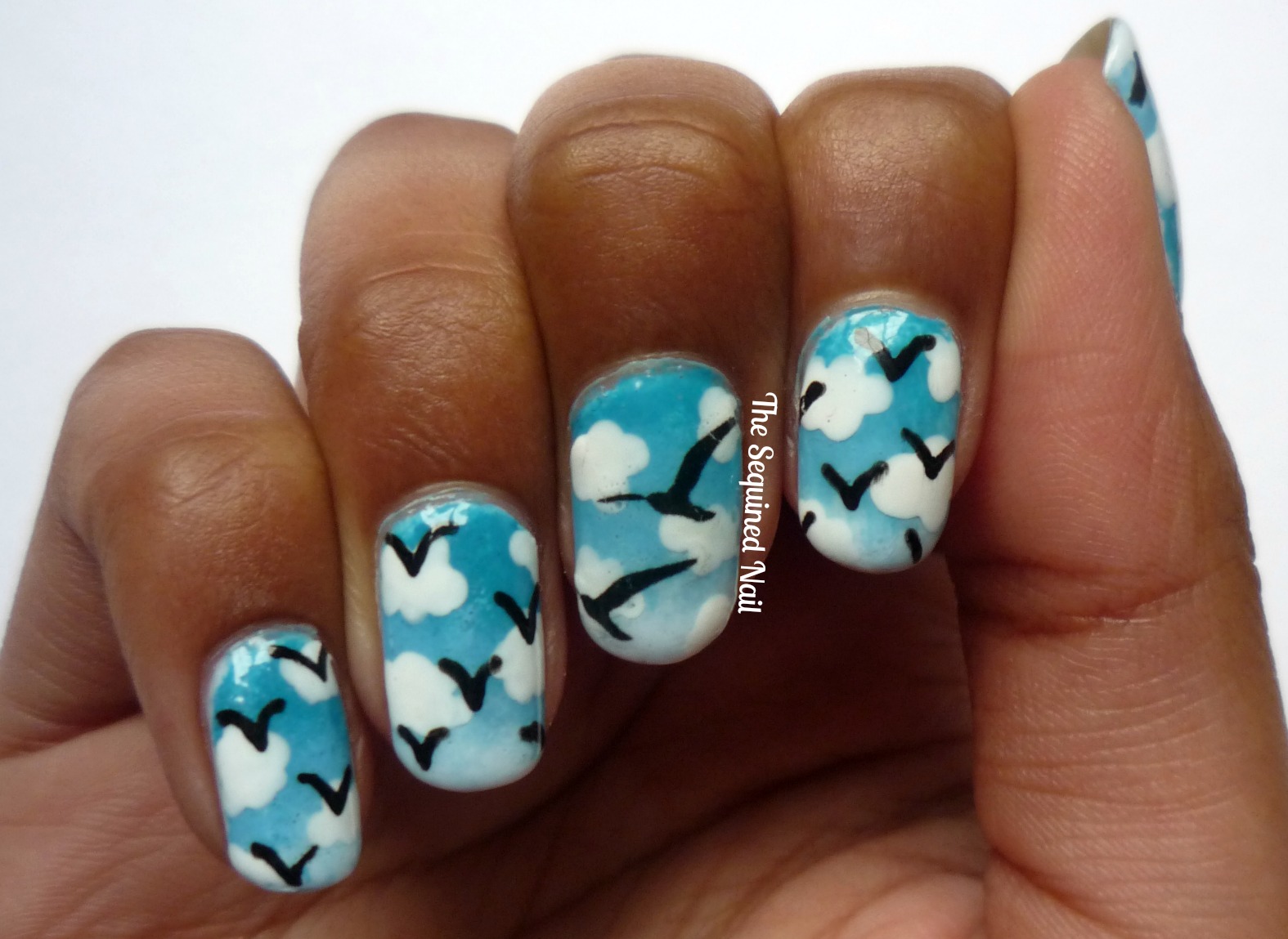 The Sequined Nail Fake Tattoos Nail Tattoos Review!