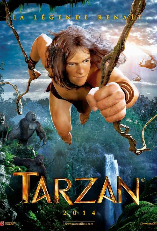 100 Years of Movie Posters: Tarzan 1918-2016