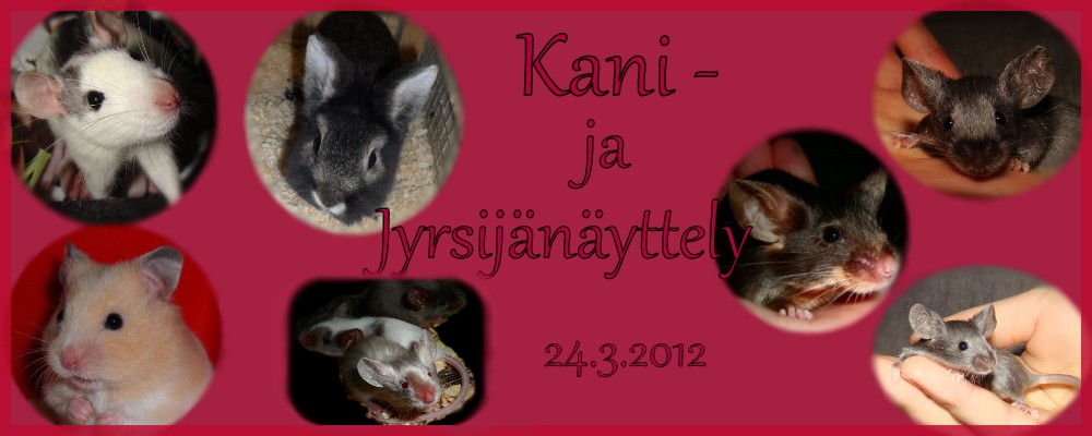 Kani- ja Jyrsijänäyttelyt