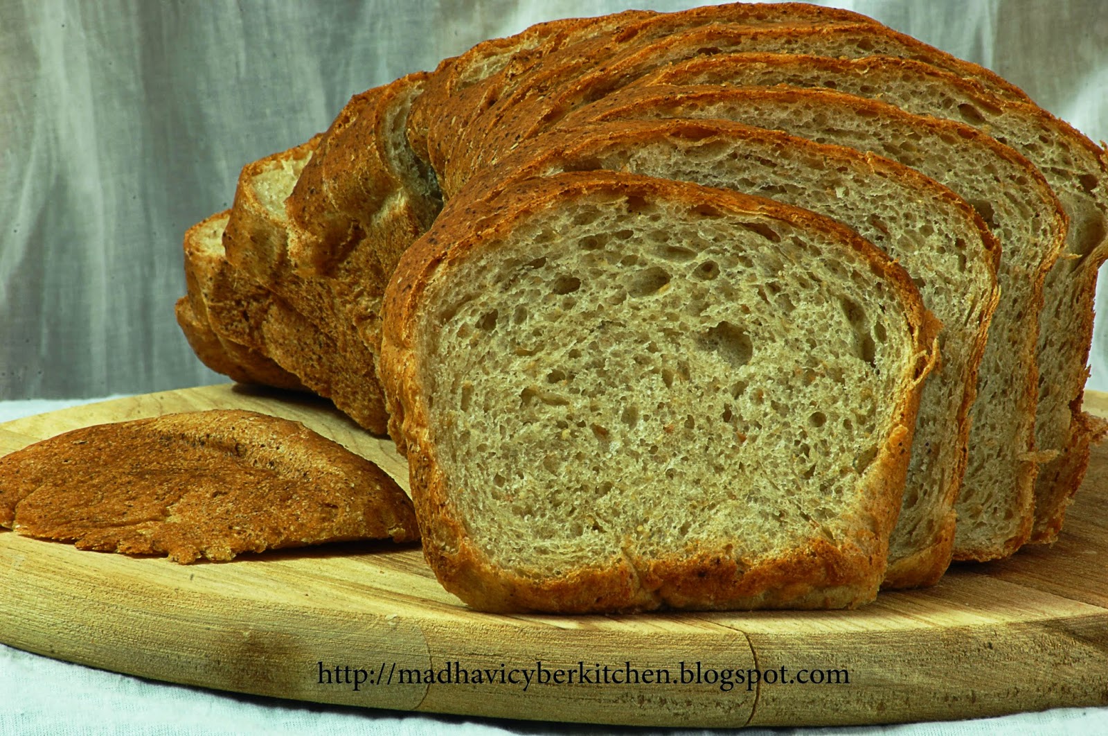 Madhavi's Cyber Kitchen Tofu Bread