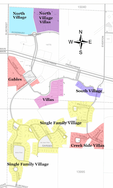 Victor Gardens Sub-Associations Neighborhood
