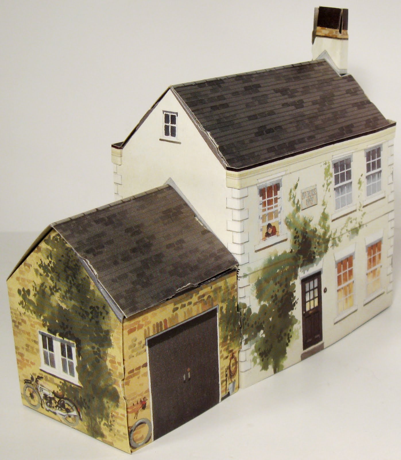 econtampan Kellogg's UK Paper Village Gas Station