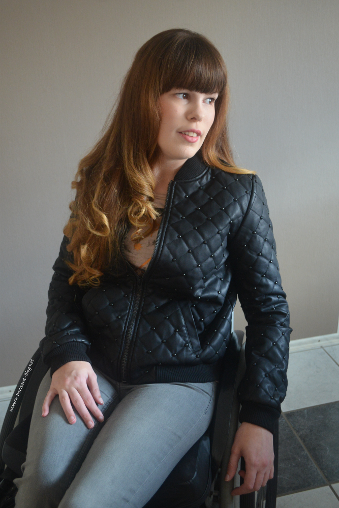 Tom Tailor Denim - Quilted Bomber Jacket with rivets, Hose - H & M, Langarmshirt - Broadway NYC Fashion Tom Tailor Denim - Quilted Bomber Jacket with rivets, Hose - H & M, Langarmshirt - Broadway NYC Fashion