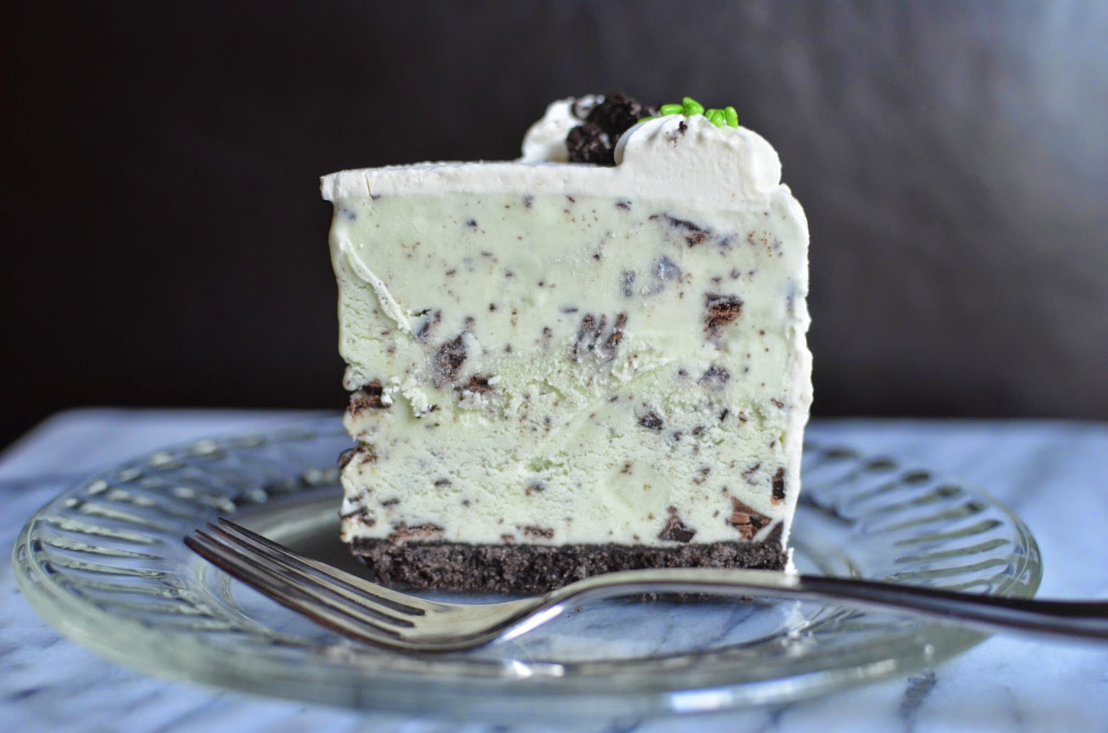 Playing with Flour Oreo mintchocolatechip ice cream cake...and a