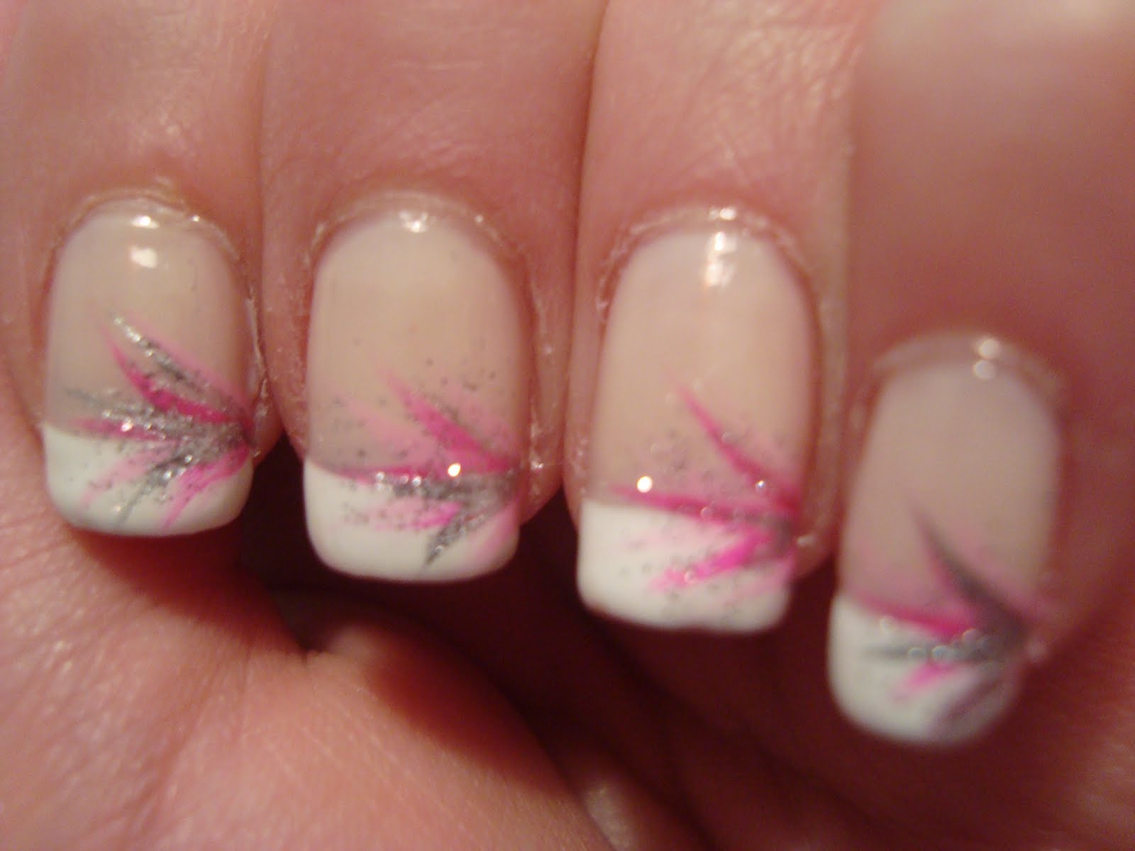 paint that nail: french tip manicure with pink