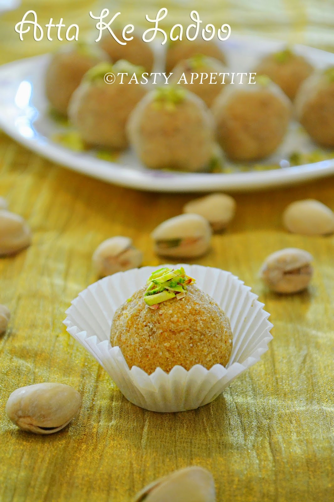ATTA LADOO RECIPE / WHEAT FLOUR LADOO EASY LADOO RECIPES