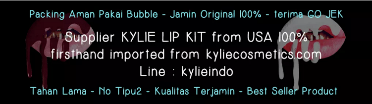 Jual Kylie Lip Kits Indonesia 100% ORIGINAL Imported From USA