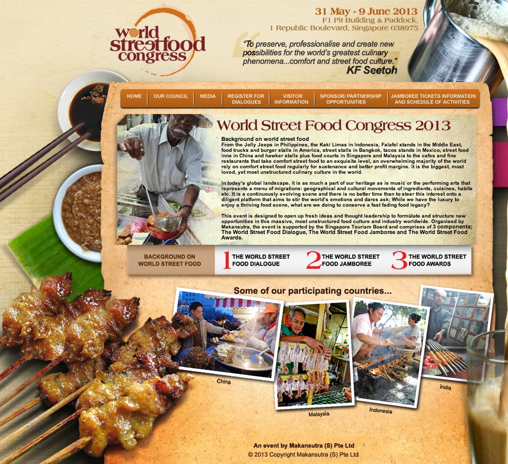 World Street Food Congress - Presenting, Preserving and