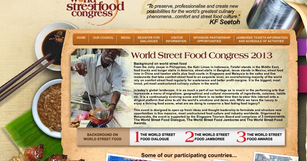 World Street Food Congress - Presenting, Preserving and