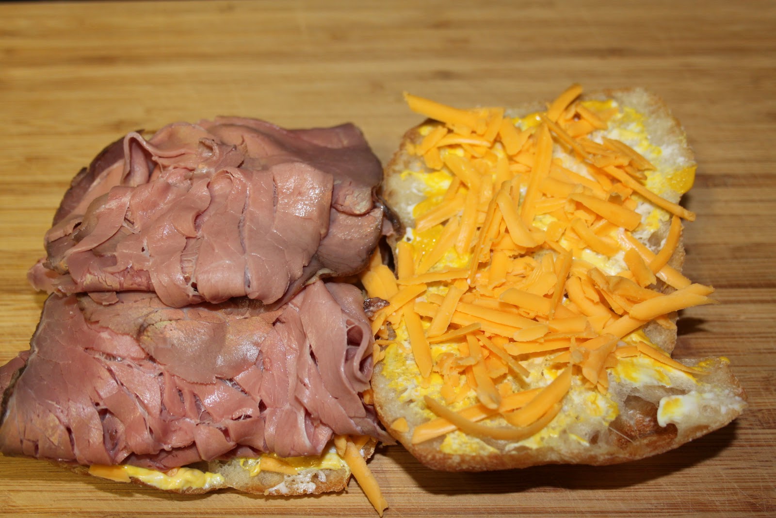 Michelle's Tasty Creations Roast Beef & Gruyere Panini