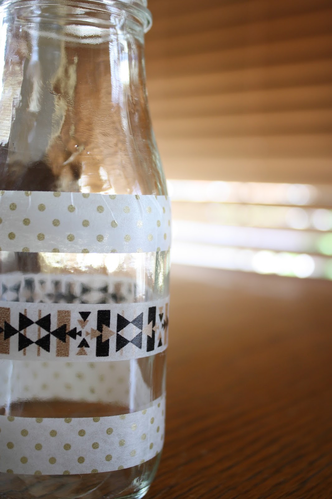 DIY WASHI TAPE JAR Rivers and Roads
