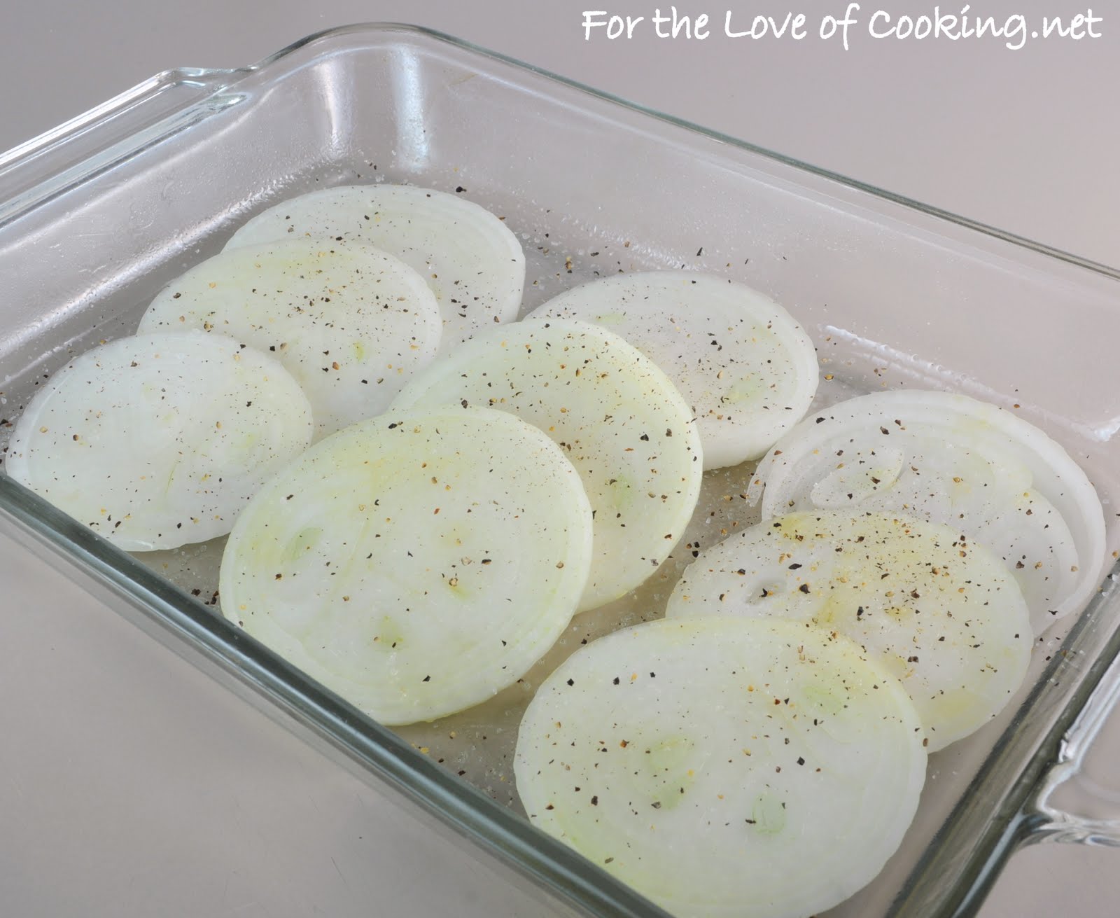 Roasted Sweet Onions with Herbed Bread Crumbs For the Love of Cooking