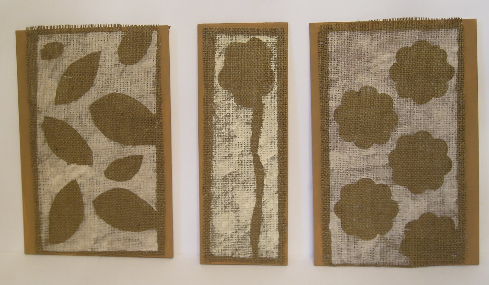 Monkey See, Monkey Do! Burlap Wall Art