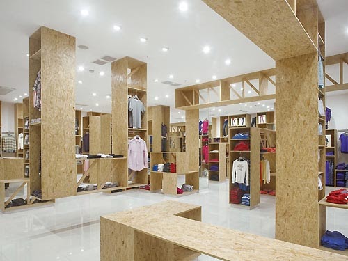 In Design Magz: NATURAL INTERIOR IN CONTEMPORARY FASHION STORE DESIGN