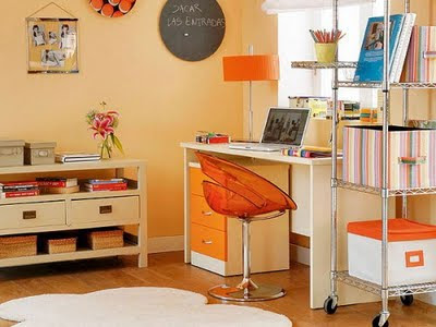 Decoración de interiores: Colores para la Oficina en Casa