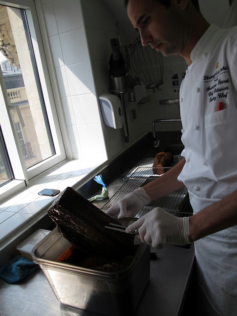 Cake marbré au chocolat - François Perret - Le Shangri La