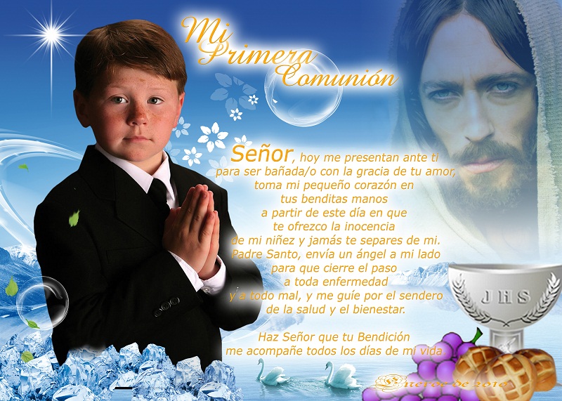 DIPLOMAS Y MOSAICOS ESCOLARES MONTAJES PARA PRIMERA COMUNION