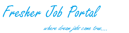 A blog to help Job Seekers: Fresher Job Portal.
