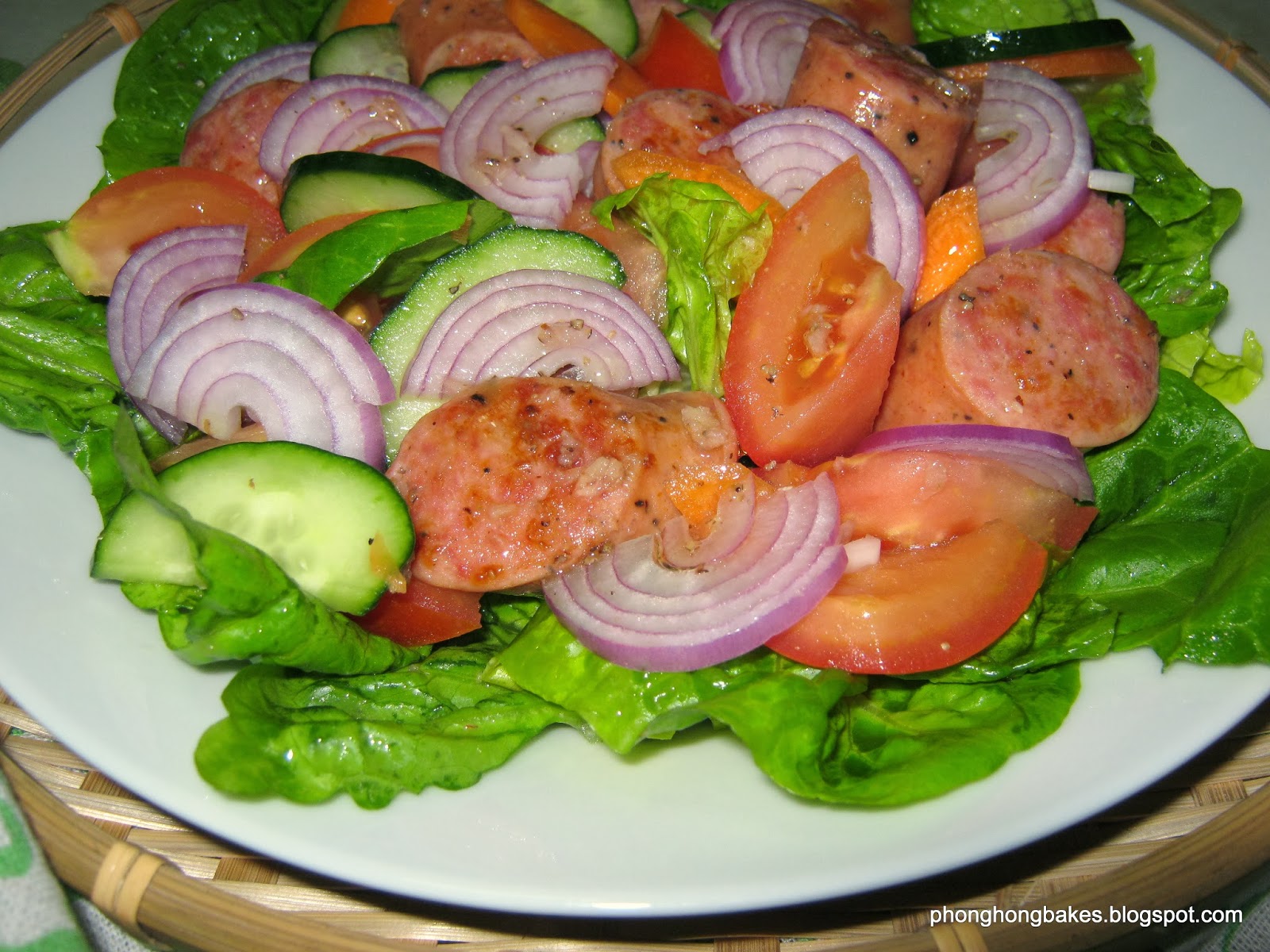 Sausage Salad Fresh Food Recipes