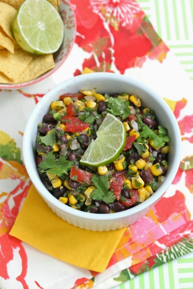 Your Southern Peach Black Bean Salad