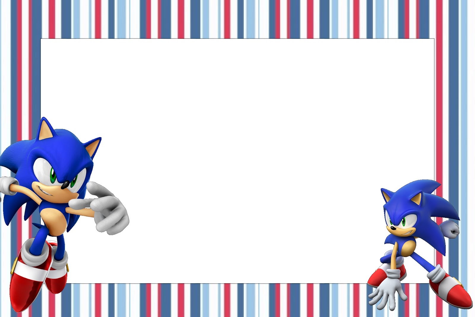Capa Livrinho para Colorir Sonic - Fazendo a Nossa Festa