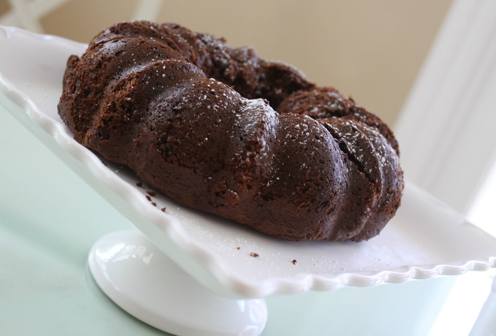 The Larson Lingo Chocolate Kahlua Bundt Cake