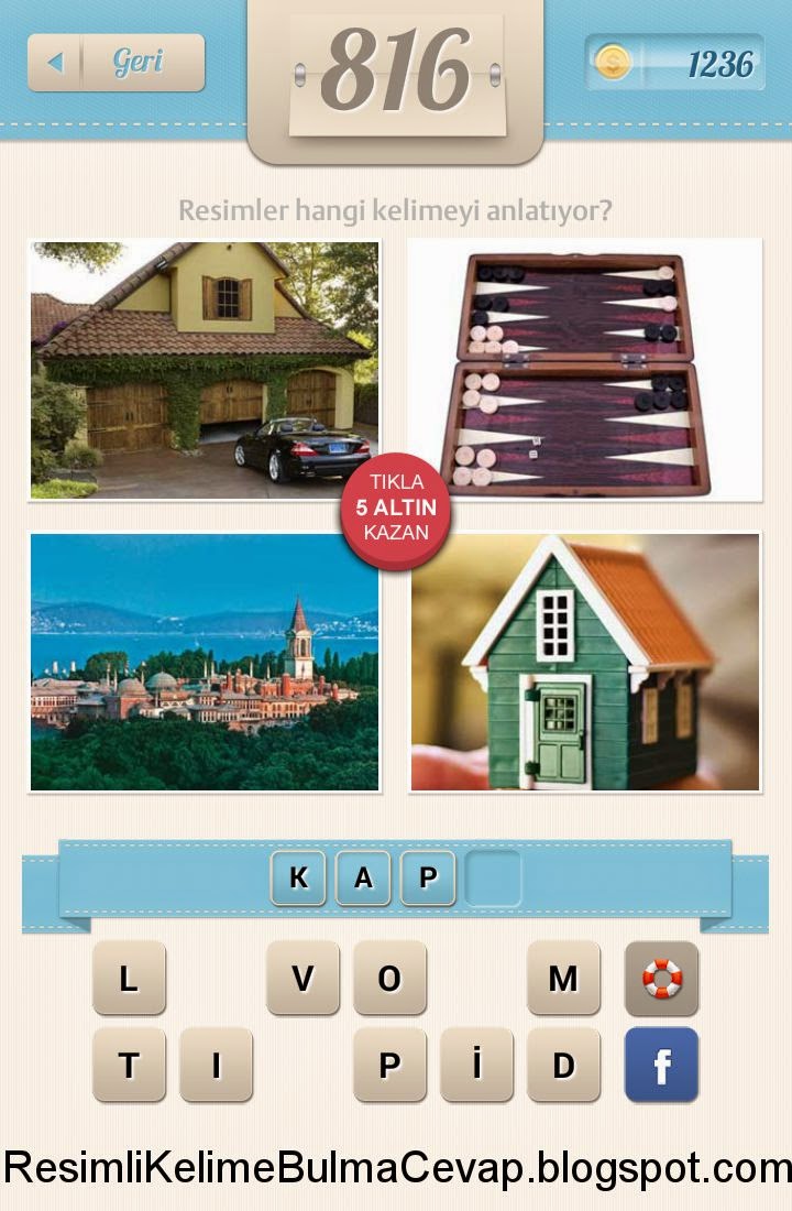 resimli kelime bulmaca oyunu cevaplari mustakil ev garaj araba tabla cami istanbul kucuk minyatur ev 816 cevabi