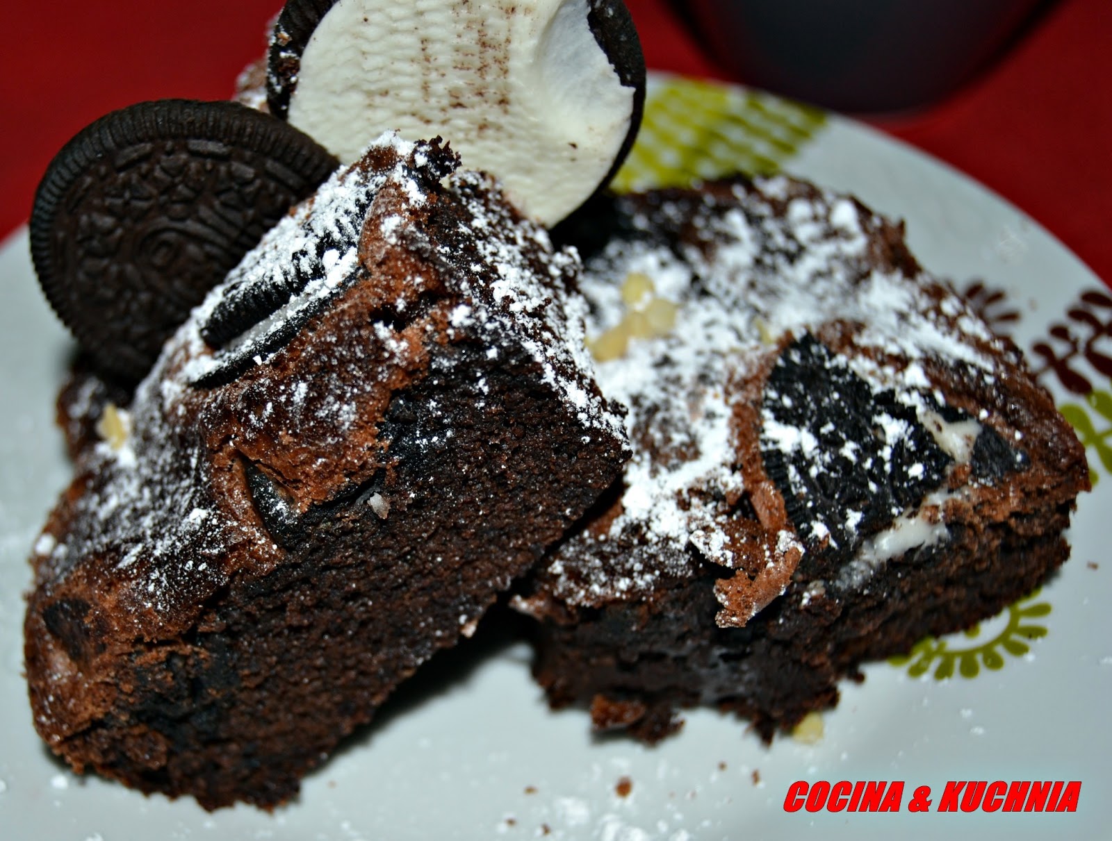 Cocina y Kuchnia Brownie de Oreo de Lorraine Pascale