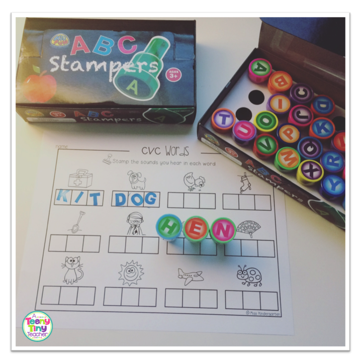 Alphabet Stamps A Teeny Tiny Teacher