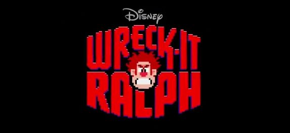 Wreck-It Ralph 2012 3-D CG Animated Film Title from Disney with video game references