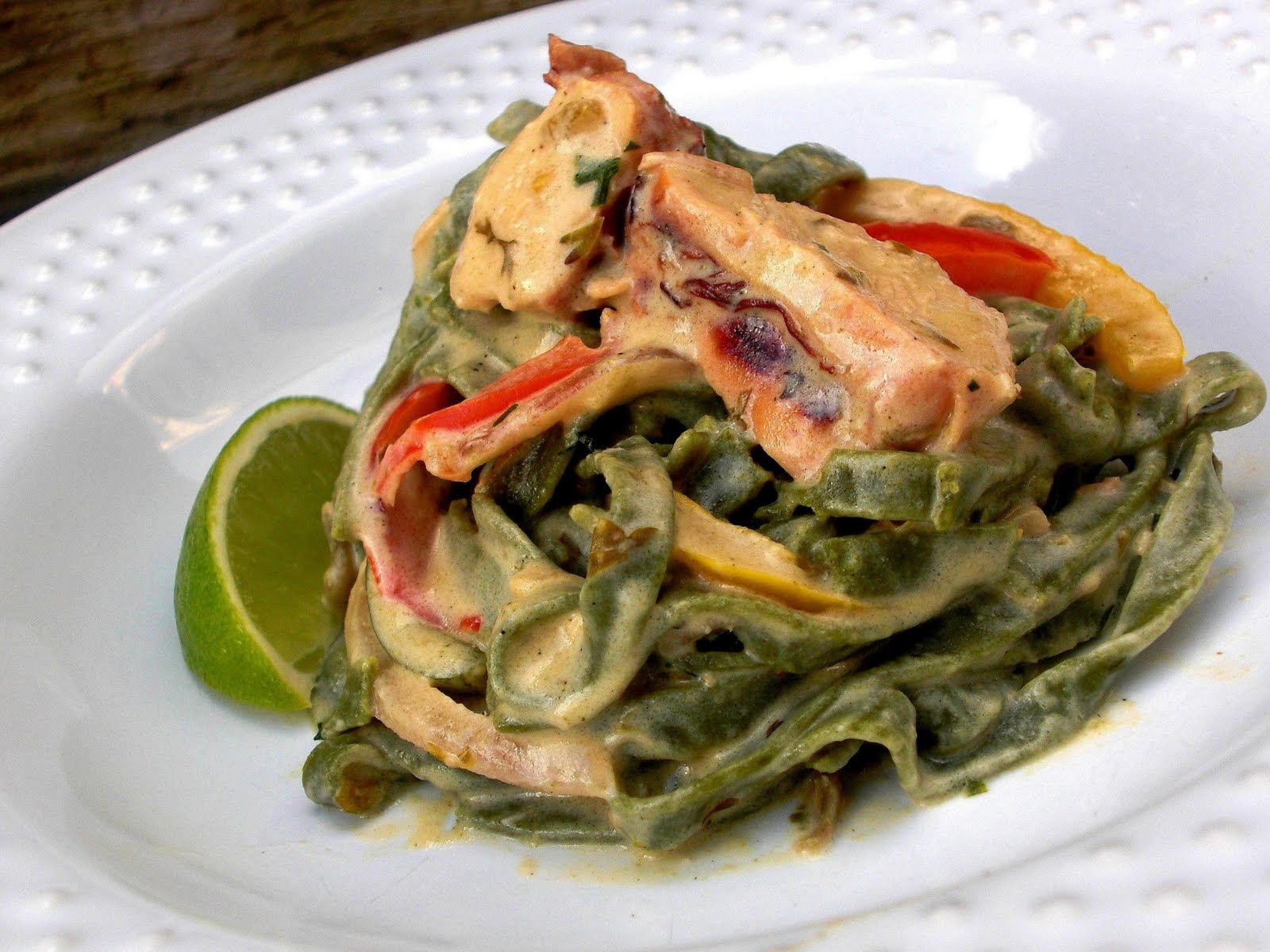 Kitchen and Chemistry Tequila Lime Chicken Fettuccine