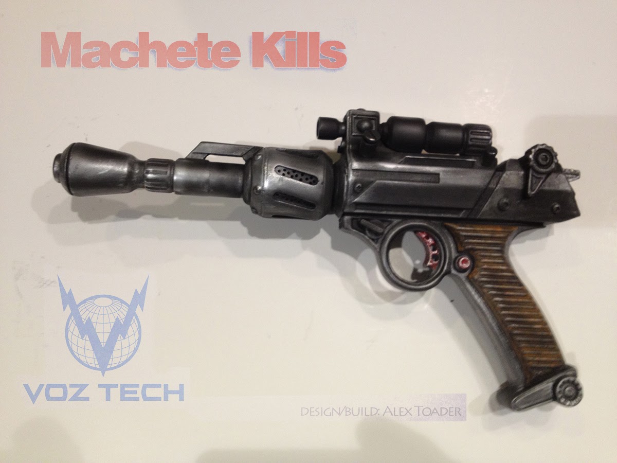 alex toader art Machete Kills ( art and props )