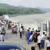 30ft High Tidal Bore of Qiantang River in China