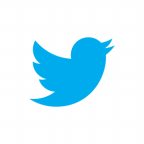 twitter bird blue